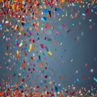 confetti vector