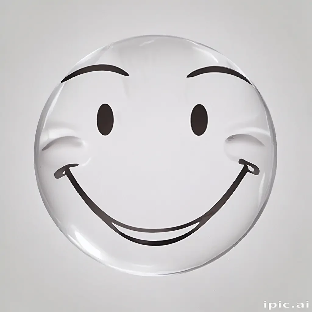 transparent happy face