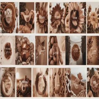 aesthetics brown instagram highlight icons