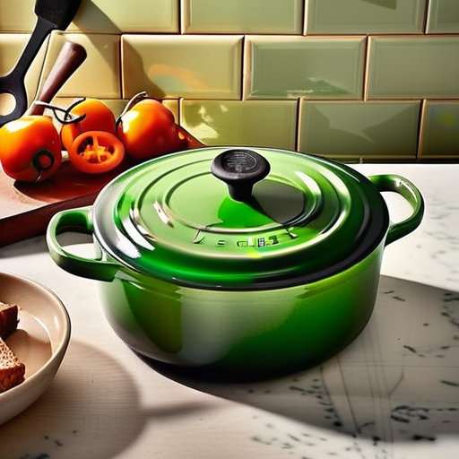 le creuset dutch oven green