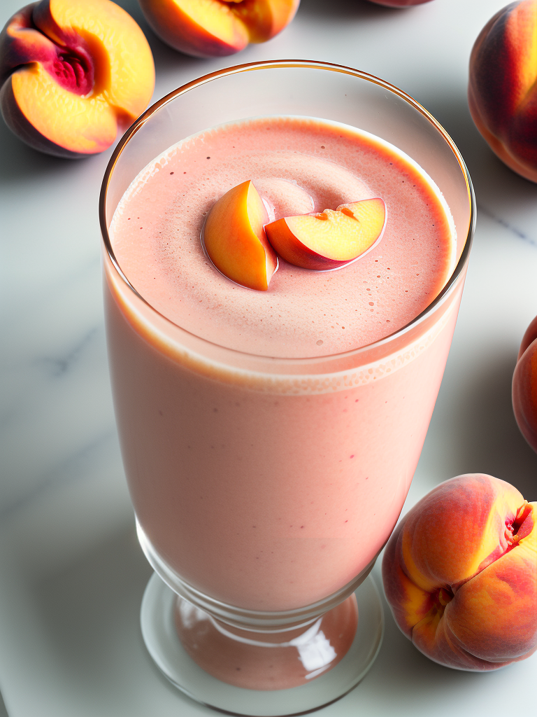 peach smoothie recipe without yogurt