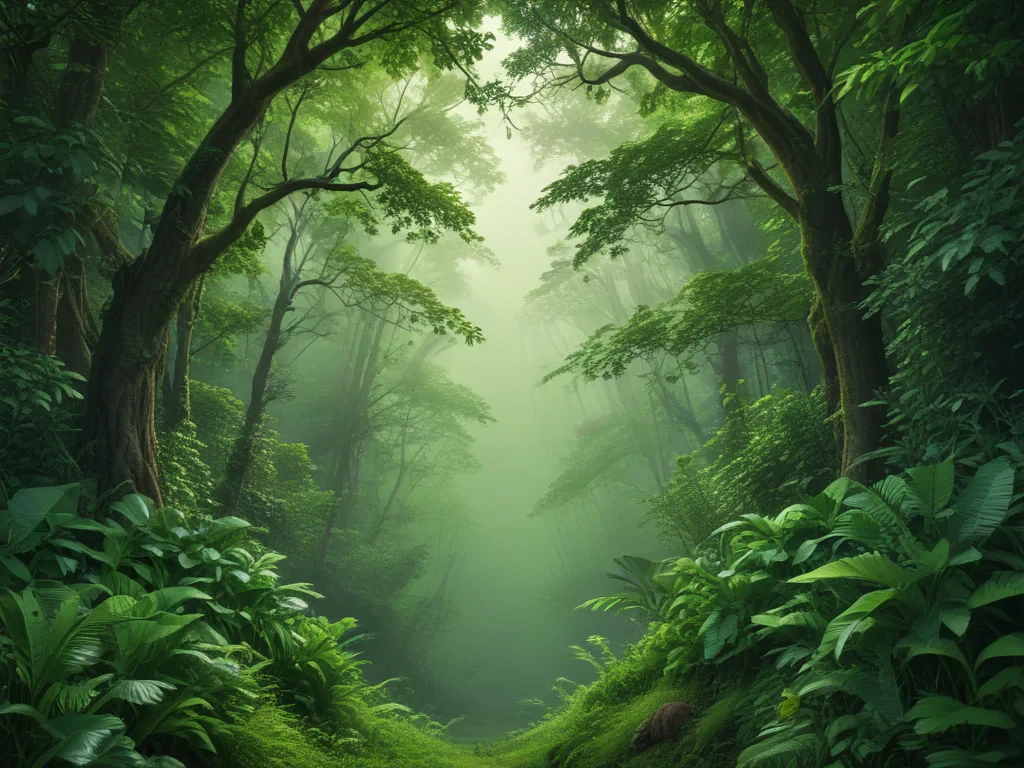 green background aesthetic