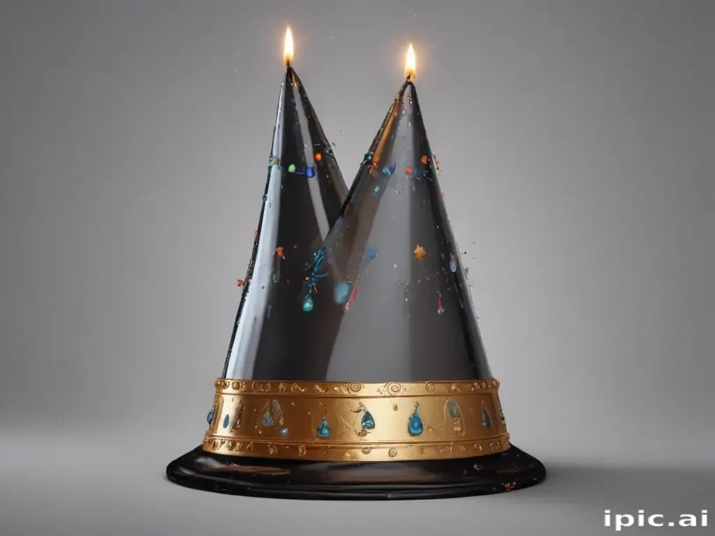 transparent background birthday hat