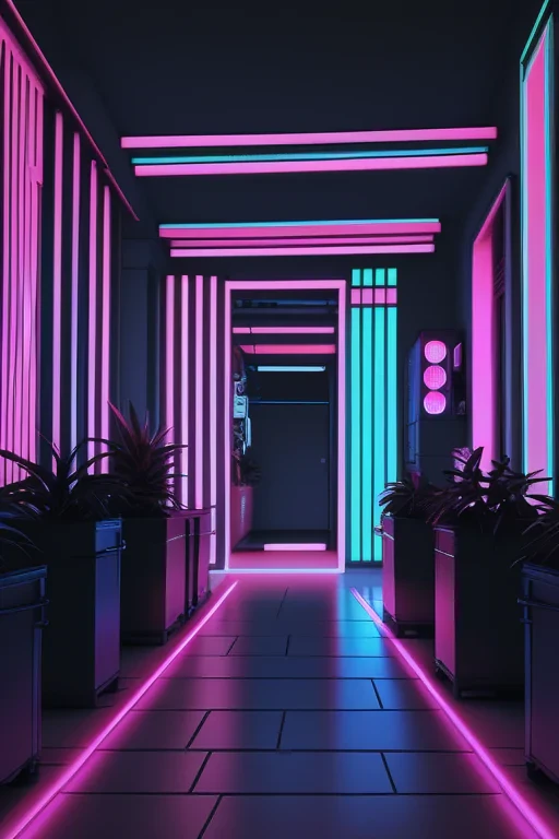 neon background aesthetic