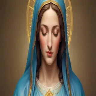 virgin mary clip art