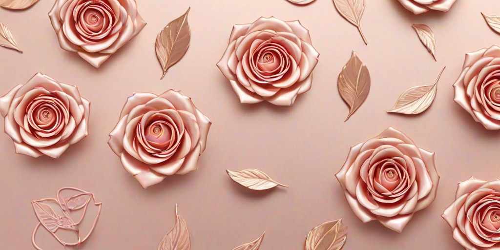 rose gold cute wallpapers
