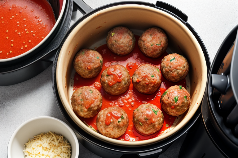 how to cook frozen meatballs in air fryer