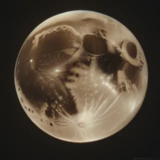 vintage moon