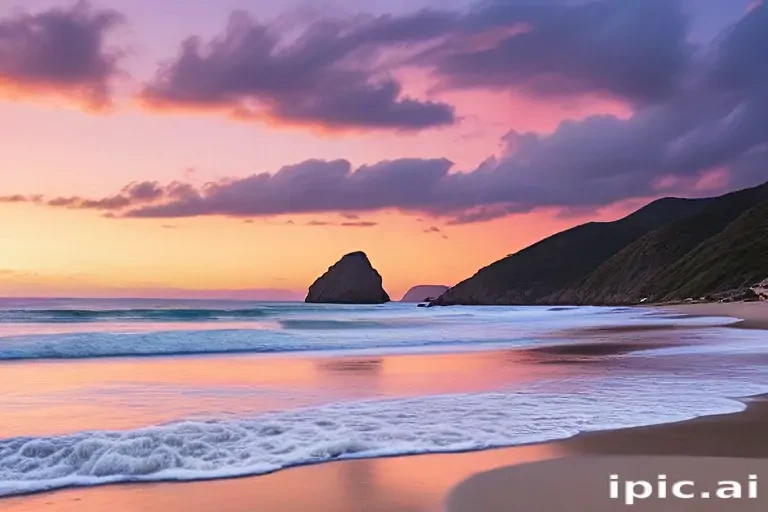 ios beach wallpaper