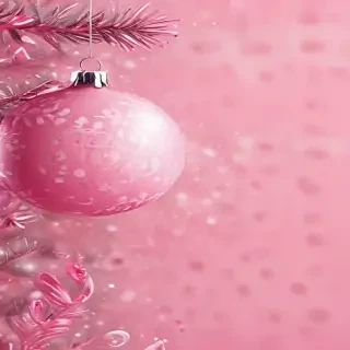 cute pink christmas wallpaper