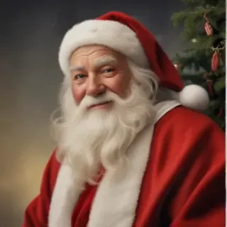 vintage santa images free