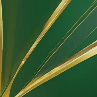 green and gold background