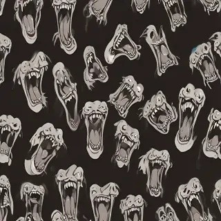 screaming background