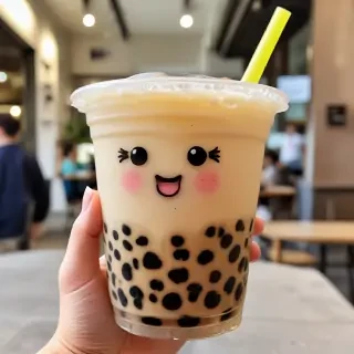 boba tea cute