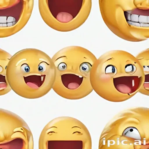 laugh emoji transparent background