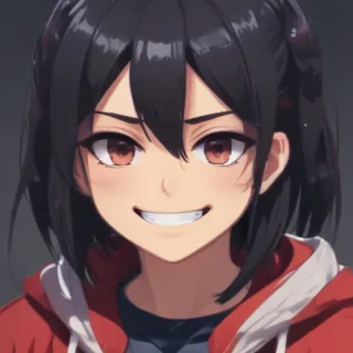 anime smile gif