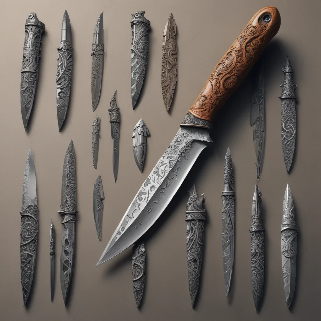 knife drawings
