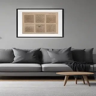 mockup wall art