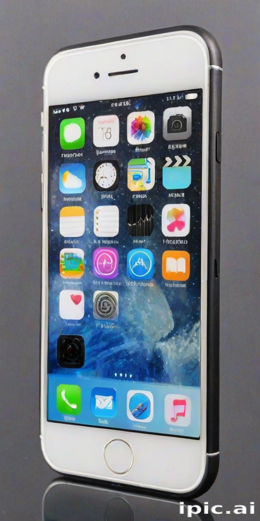 iphone with transparent background