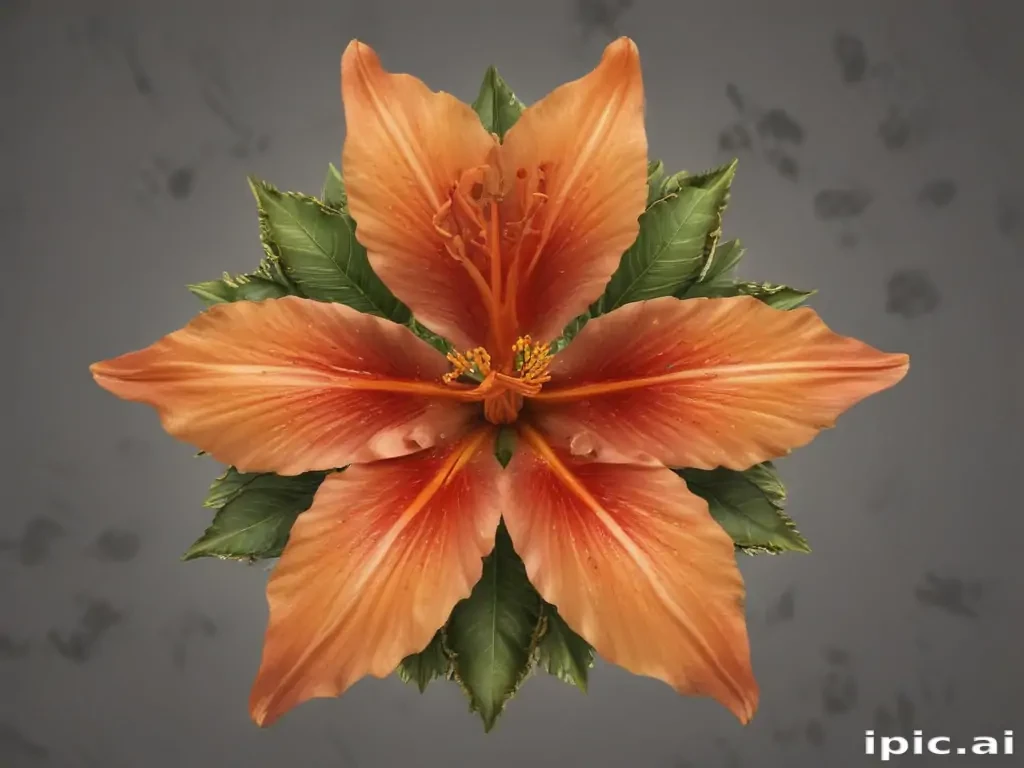 png border flower