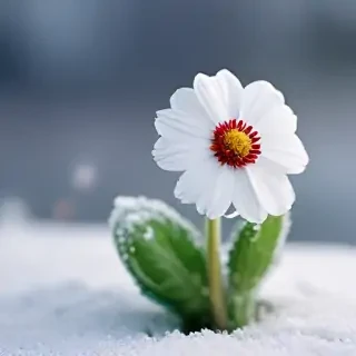 winter flower wallpaper background