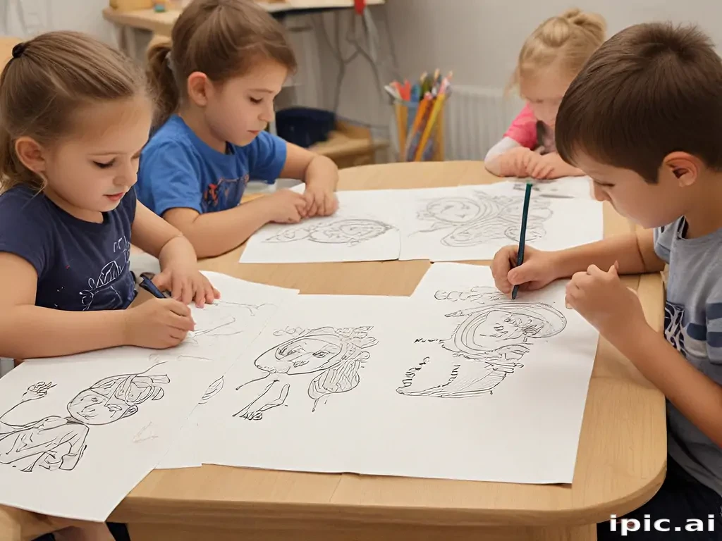 kids drawing