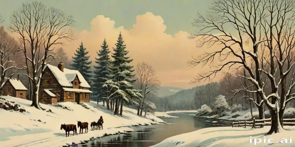 vintage winter images
