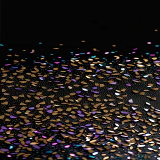 black background glitter