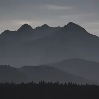mountain silhouette