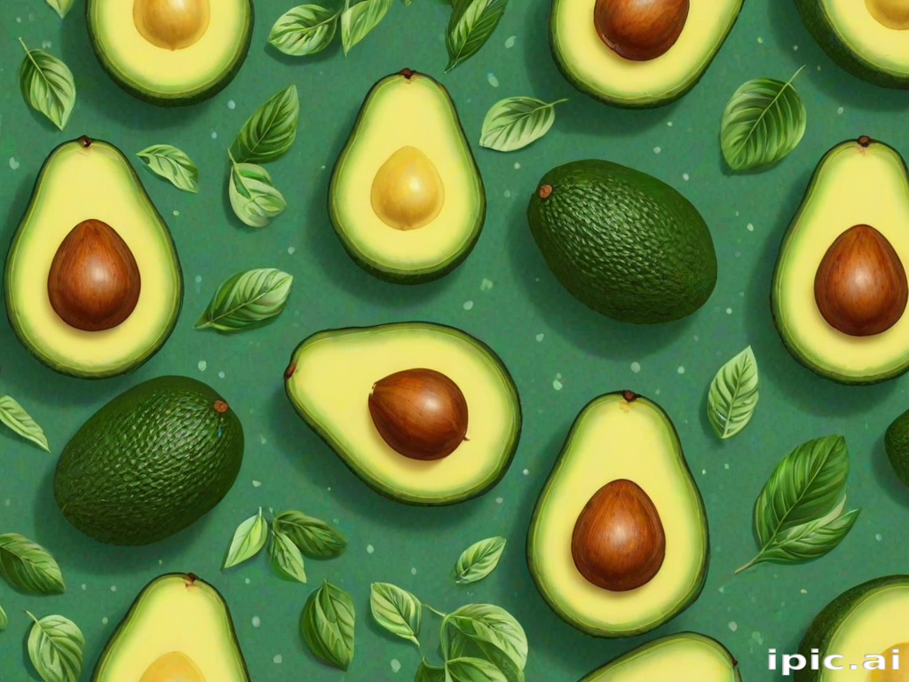 cute avocado wallpaper