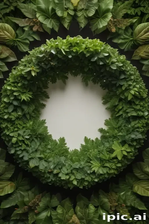 leaf circle