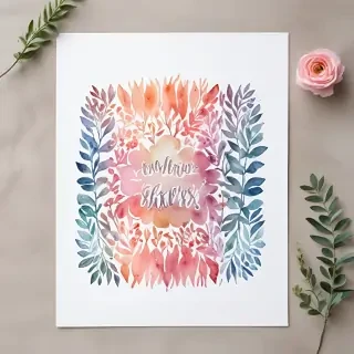 free printable watercolor art