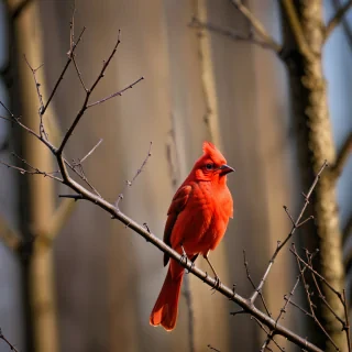 red bird