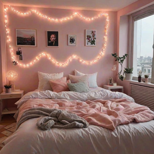 aesthetic bedroom background