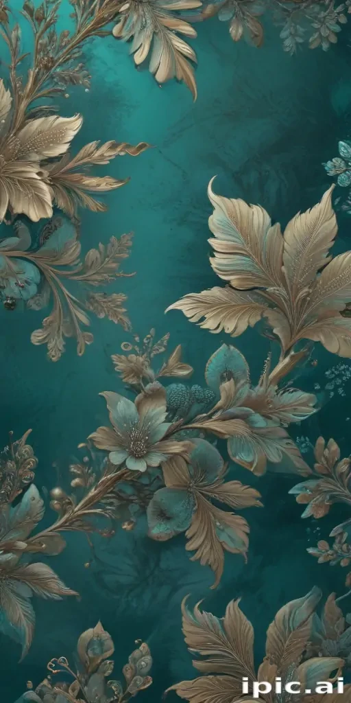 aesthetic teal wallpapers