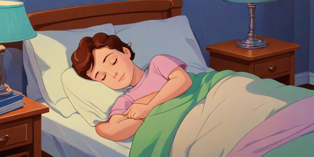sleeping cartoon picture
