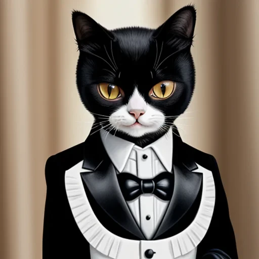 tuxedo cat