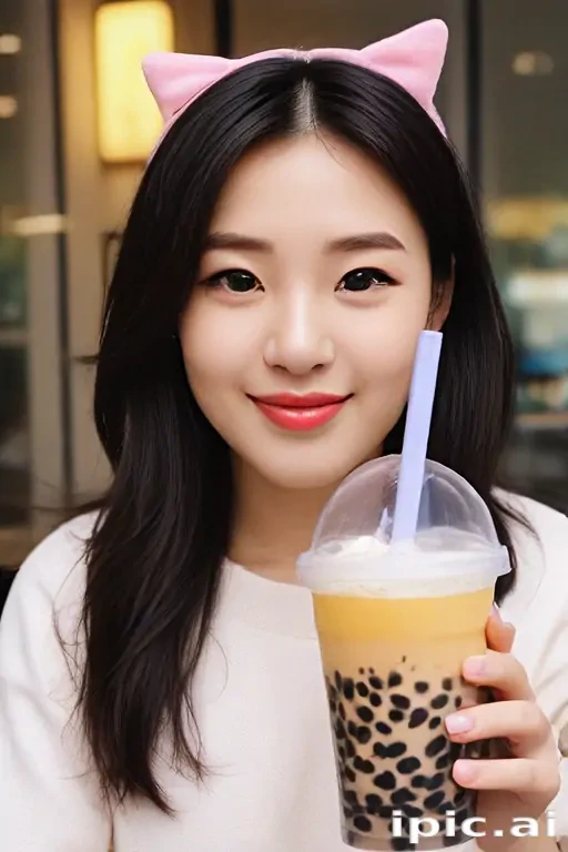 bubble tea cute