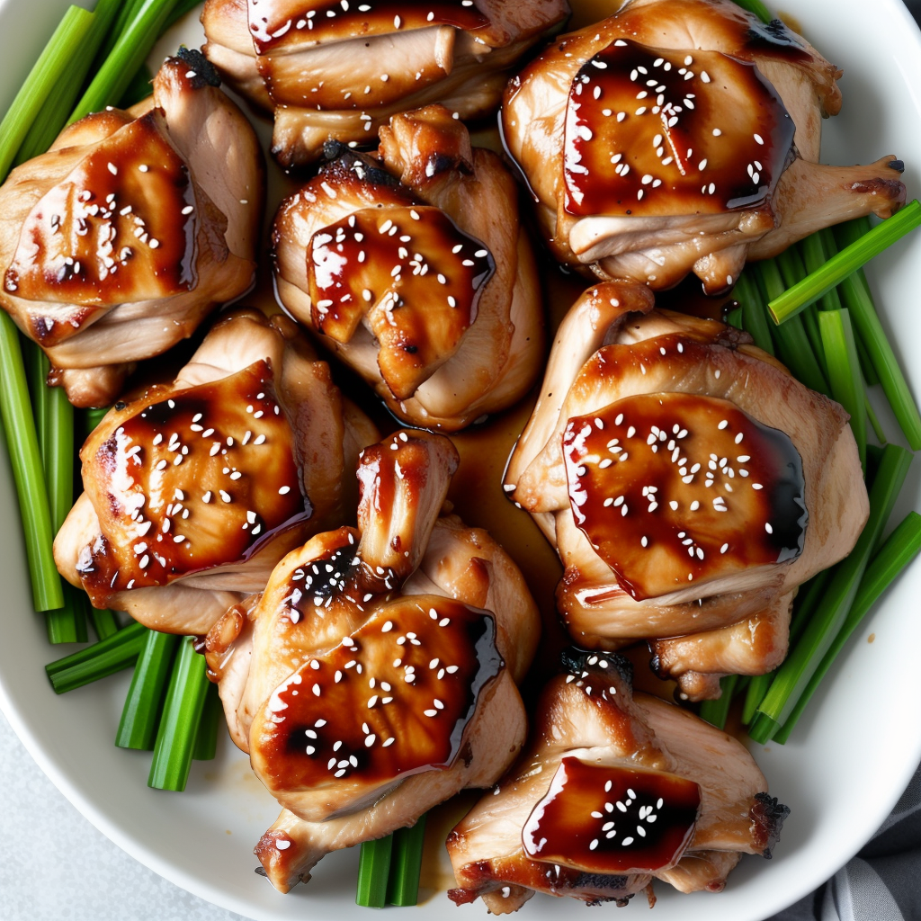air fryer teriyaki chicken thighs