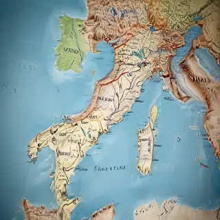map of italy