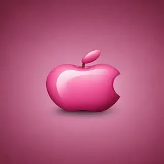 pink apple wallpaper