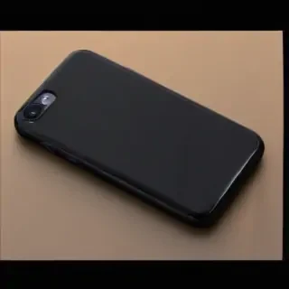 black background phone