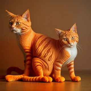 orange cat png