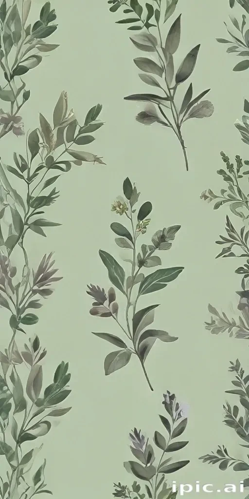 sage green background aesthetic