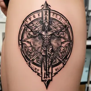 fear god tattoo