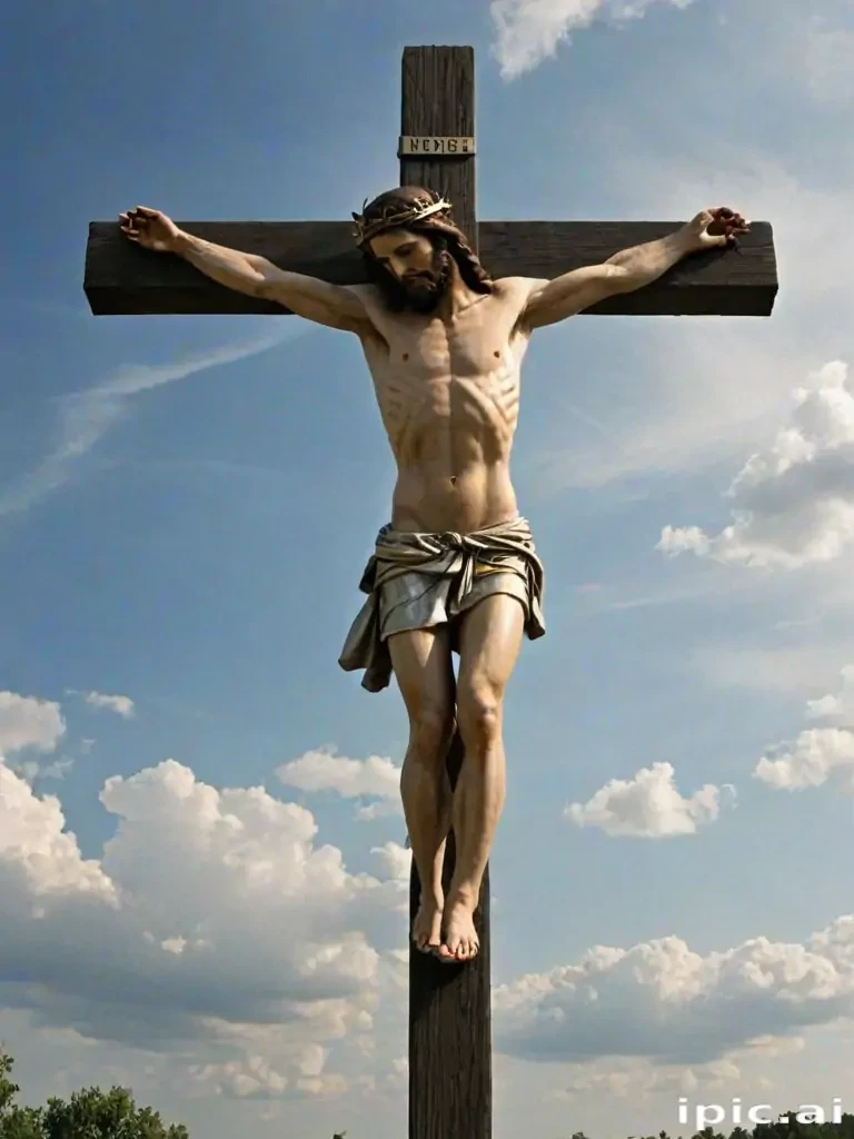jesus on the cross picture