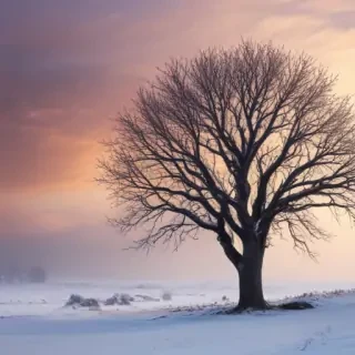 winter tree png