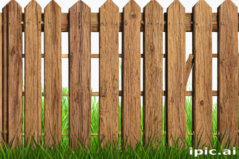 wood fence png