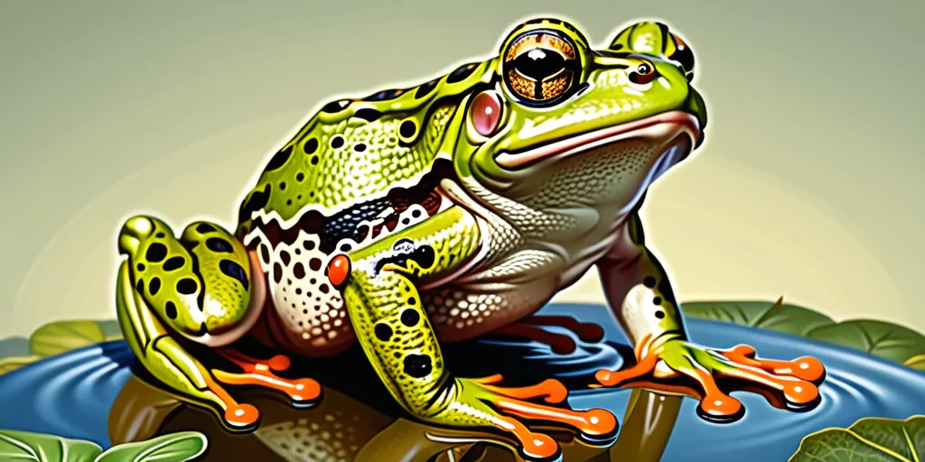 frog illustration