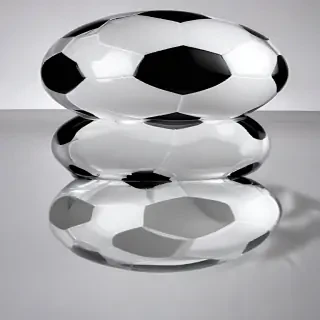 transparent soccer ball